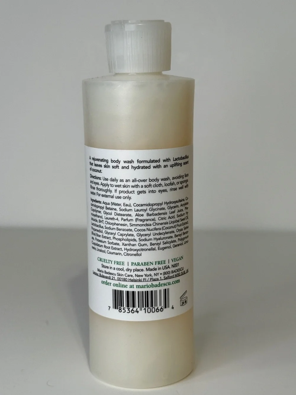 Mario Badescu Coconut Body Soap 8 oz & Body Oil 3.3 oz Bundle